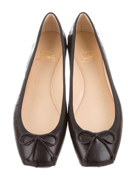 leather ballerina shoes